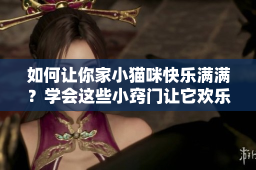 如何讓你家小貓咪快樂(lè)滿滿？學(xué)會(huì)這些小竅門讓它歡樂(lè)無(wú)比!