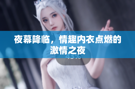 夜幕降臨，情趣內(nèi)衣點燃的激情之夜
